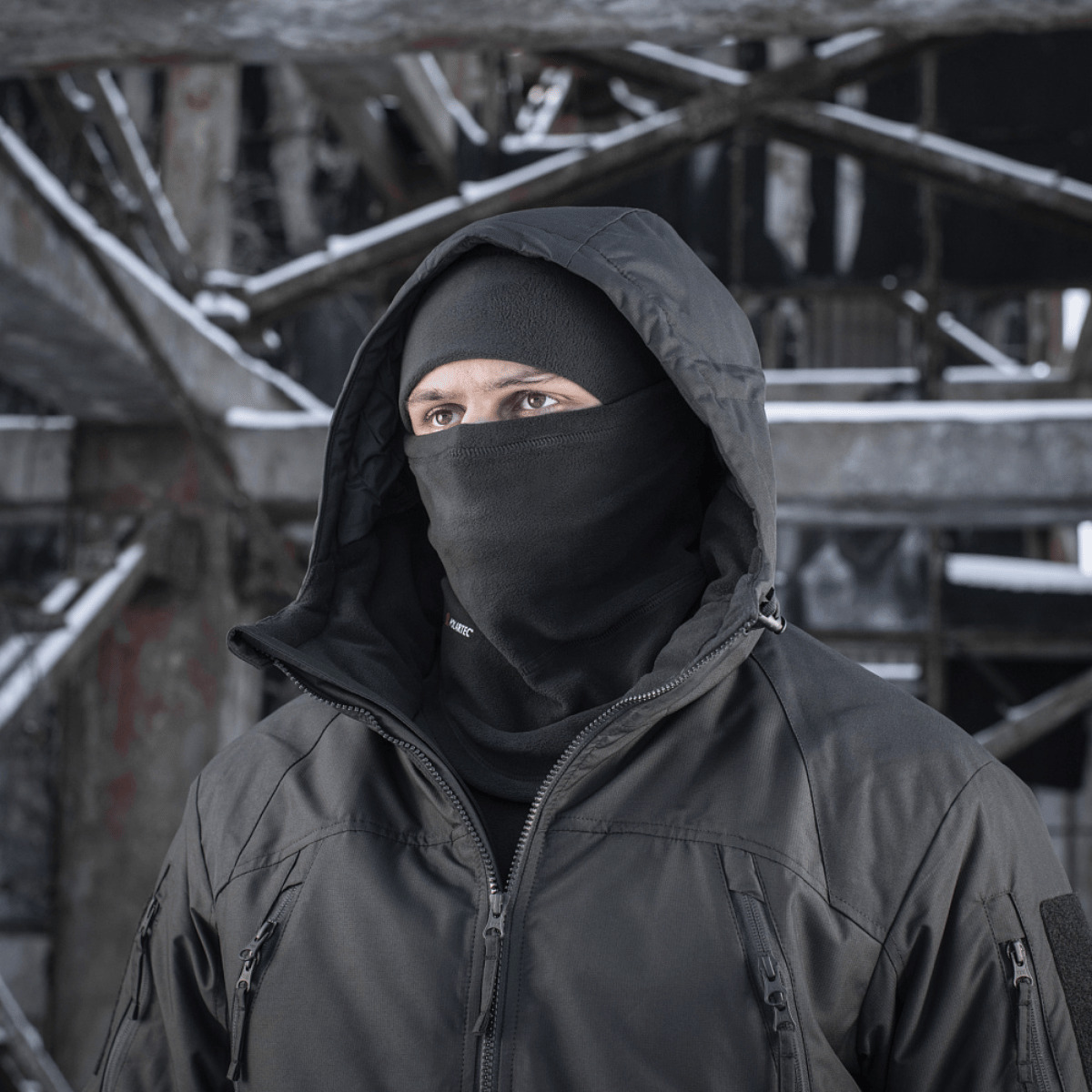M-Tac Anatomisk Tube Scarf med Snor Polartec