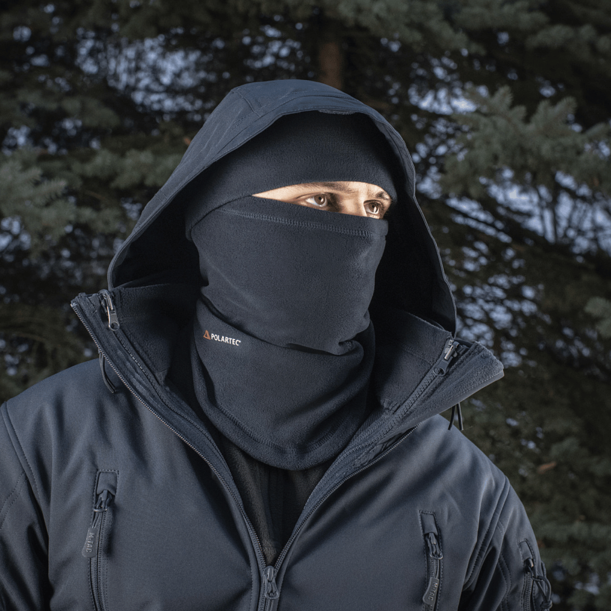 M-Tac Anatomisk Tube Scarf med Snor Polartec