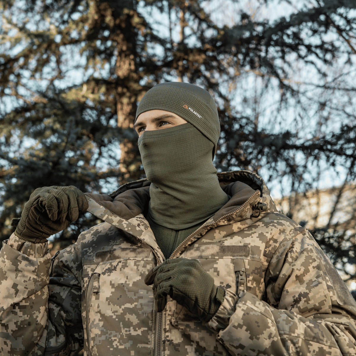 M-Tac Tube Scarf Polartec Power Grid
