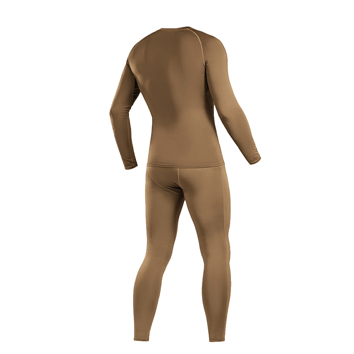 M-Tac ThermoLine Termoundertøj i brun farve bagfra, designet til komfort og termoregulering under sport og hverdagsaktivitet.
