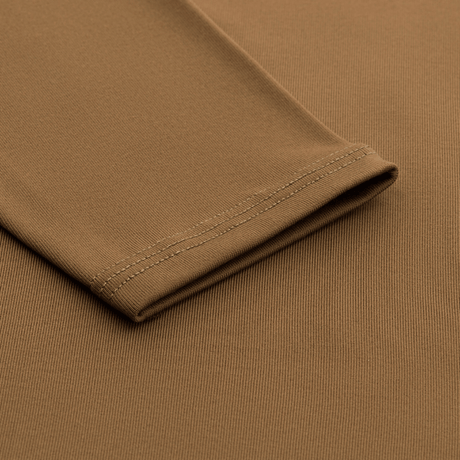 M-Tac ThermoLine Termoundertøj manchet i brun, termoregulering og åndbarhed sikrer komfort under fysisk aktivitet og daglig brug.