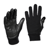 M-Tac Handsker Assault Tactical Mk.8 i syntetisk materiale og læder, designet til taktisk brug og skydning med elastiske manchetter.