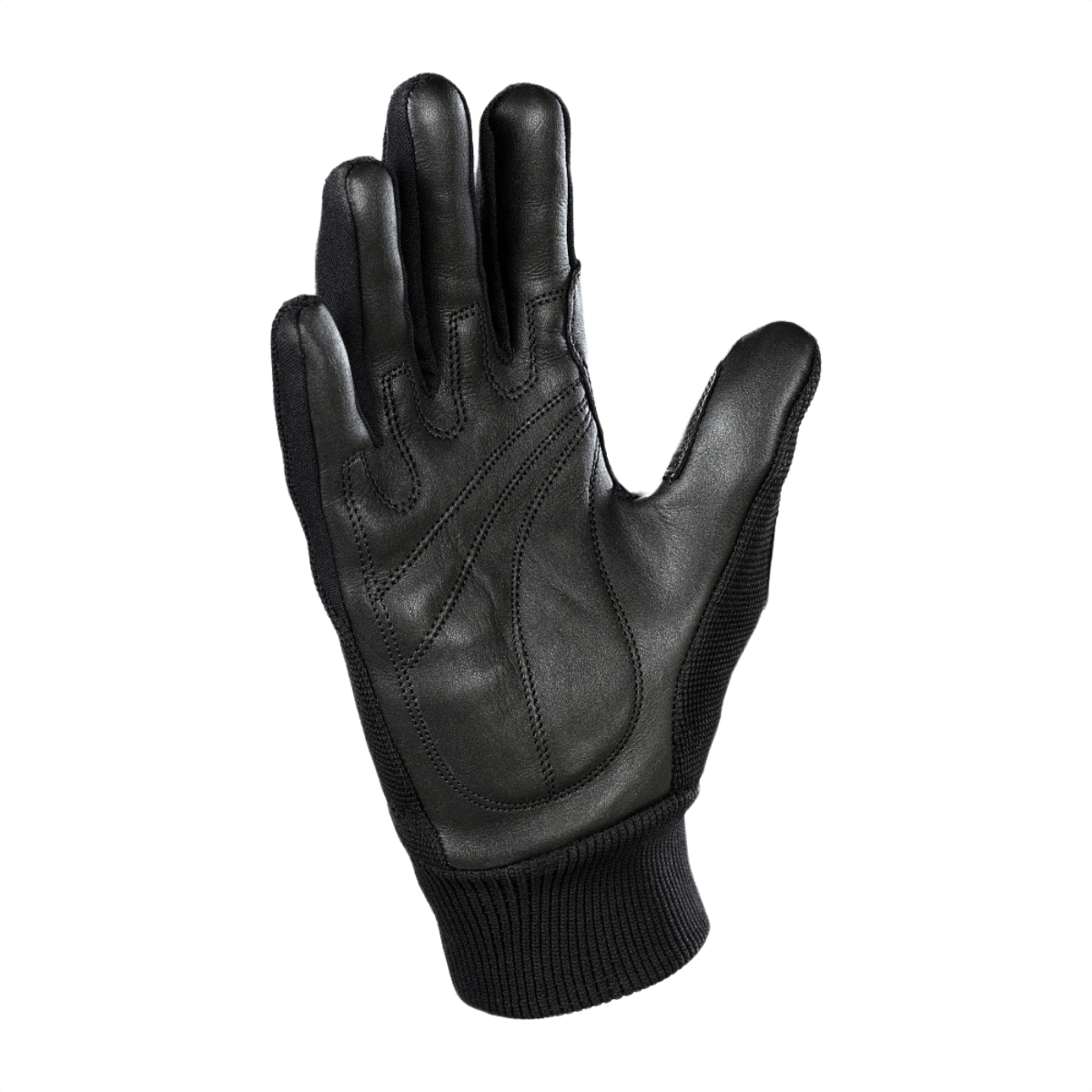 M-Tac Handsker Assault Tactical Mk.8 til taktisk brug i sort læder og syntetisk materiale med elastiske manchetter.