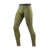 M-Tac Delta Level 2 Fleece Bukser i olivengrøn, varme og fugtbestandige, designet til fysisk aktivitet i kolde omgivelser.