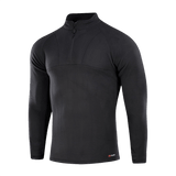 M-Tac Delta Polartec Raglan Jakke i sort, fremstillet af holdbar Micro Series fleece, ideel til hverdagsbrug og udendørsaktiviteter.