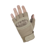 M-Tac Fingerløse Handsker Assault Tactical Mk.3 med forstærket håndflade og velcro for optimal greb og komfortable pasform.