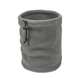 M-Tac Fleece Neck Gaiter med Snor i grå, alsidigt vintertilbehør, justerbar med snor, 100% polyester fleece, hypoallergen.