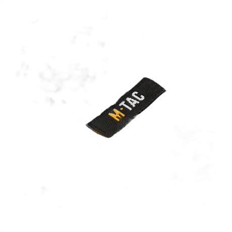 Sort M-Tac Fleece Tactical Watch Cap Beanie m. Patch Panel til taktisk og udendørs brug, med lavprofildesign og patchpanel.