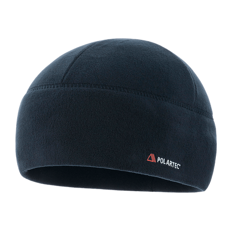 M-Tac Fleece Watch Cap Light Polartec i sort med høj varmeisolering, lavet af Polartec Micro Series fleece, ideel til vinterbrug.