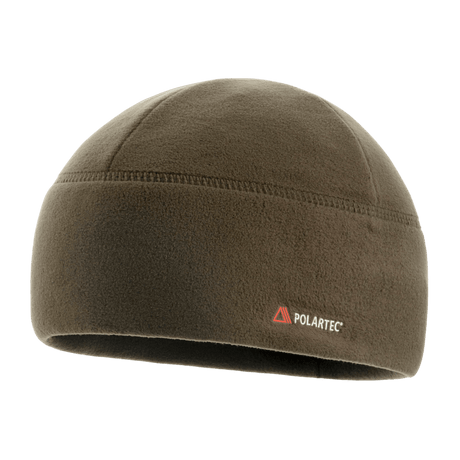 M-Tac Fleece Watch Cap Light Polartec vinterhue i brun polartec fleece materiale med lav profil og høj varmeisolering.