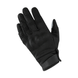 M-Tac Handsker A30 i sort med touchscreen-funktioner, åndbart mesh og PVC-forstærkning til skydning og træning.