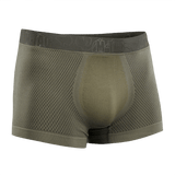 M-Tac Hexagon Sports Underbukser i olivengrøn farve med netmønster og elastisk taljebånd.