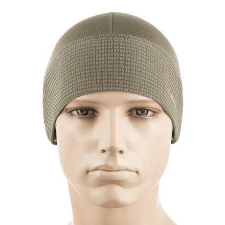 M-Tac Hjelm Watch Cap Polartec hue i grøn, let og varm, passer under hjelm, beskytter mod vind og kulde, slidstærk og behagelig.