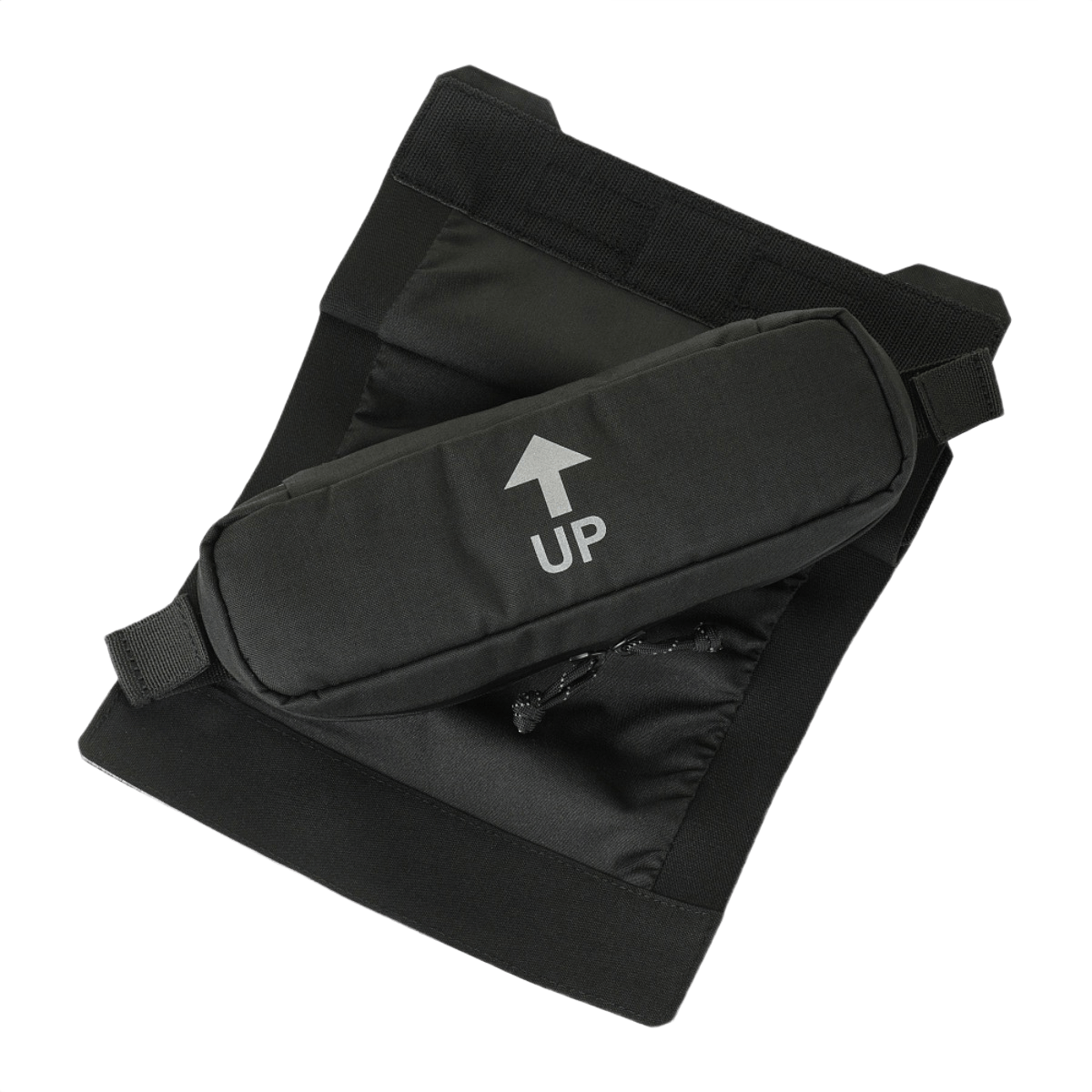 M-Tac Horizontal Medical Pouch ROLL Elite i sort Cordura 500D materiale, designet til komfortabel montering på plate carrier.