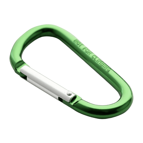 M-Tac Karabinhage 8 cm i robust aluminium til fastgørelse af udstyr på vest, bælte eller rygsæk. Let og holdbar.