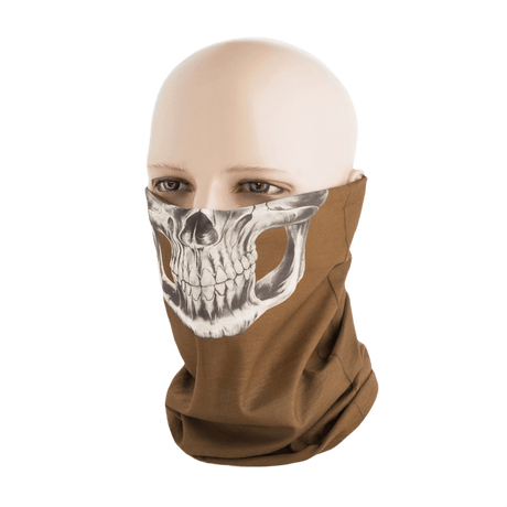 M-Tac Let Tubehalstørklæde Reaper Skull multifunktionelt tilbehør, hurtigttørrende polyester, ideel til udendørs aktiviteter