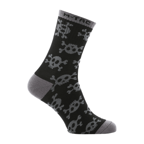 M-Tac Letvægtssokker Mk.3 Pirate Skull, lette trekantssokker med piratmotiv, åndbar komfort til sommer og trekking.