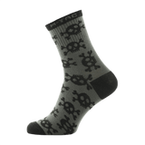 M-Tac Letvægtssokker Mk.3 Pirate Skull - lette sommertrekkingsokker med åndbare materialer og ergonomisk design, perfekt til vandring.