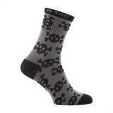 M-Tac Letvægtssokker Mk.3 Pirate Skull med dødningehoveddesign, perfekte til trekking, vandring og hverdagsbrug om sommeren.