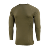 M-Tac Level I Polartec Thermal Shirt i olivengrøn - bagpå. Perfekt baselayer lavet af Polartec® Power Dry®, ideel til vinteraktiviteter.