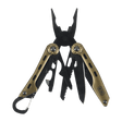 M-Tac Multiværktøj Type 5 i rustfrit stål til udendørs brug med nålenæse-tang og flere funktioner.