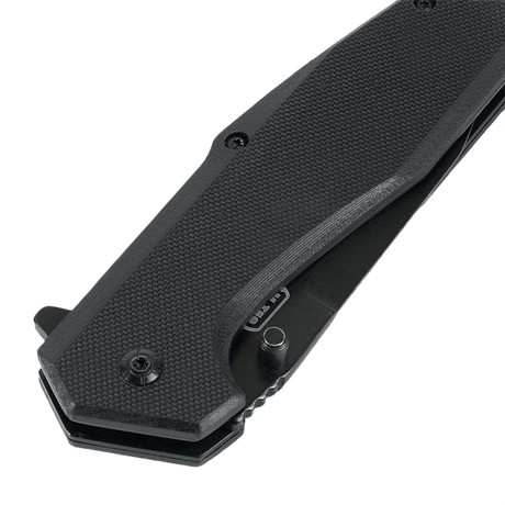 M-Tac Outdoor & Militær foldekniv - Type 5 med aluminiumshåndtag og G10 grebsflader.