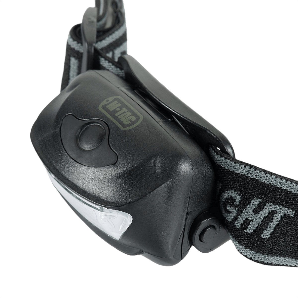 M-Tac Pandelygte 4+1 LED med elastisk hovedrem og 4 hvide LED-lys, praktisk og let design til udendørs brug.