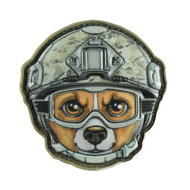 M-Tac Patch Emoji #11 med 3D-effekt og Velcro, sjov og taktisk morale patch, perfekt til tøj og udstyr.