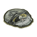 M-Tac Patch Emoji #12 med PVC-materiale og 3D-design, sjov og taktisk morale patch med Velcro fastgørelse. Perfekt til tøj eller udstyr.