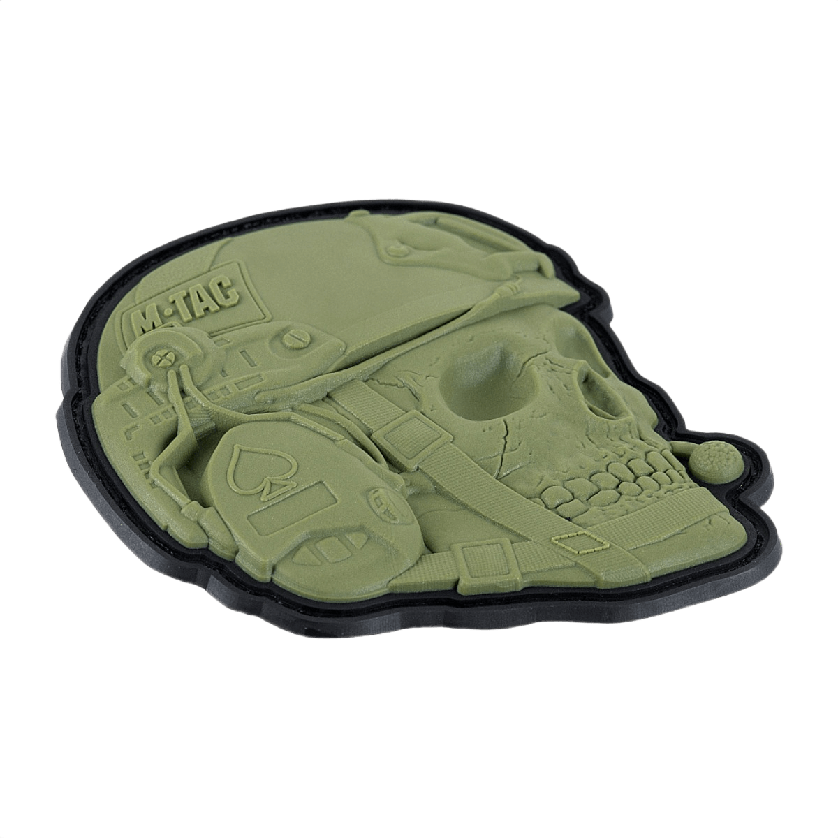 M-Tac Patch Operator 3D PVC med realistisk design og Velcro, perfekt til tøj, taske eller taktisk udstyr. Størrelse: 6 x 7 cm.