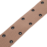 M-Tac Pistolbælte i nylon med plastikøskner, inspireret af BSS/A.L.I.C.E.-systemet, egnet til taktisk brug eller hverdagsbrug.