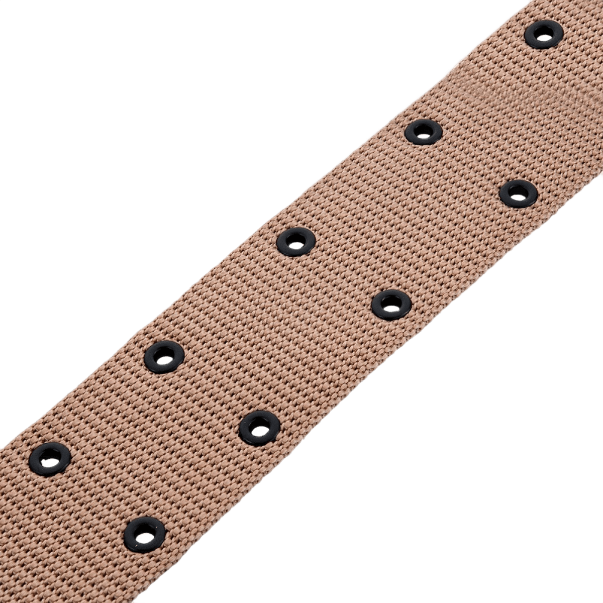 M-Tac Pistolbælte i nylon med plastikøskner, inspireret af BSS/A.L.I.C.E.-systemet, egnet til taktisk brug eller hverdagsbrug.