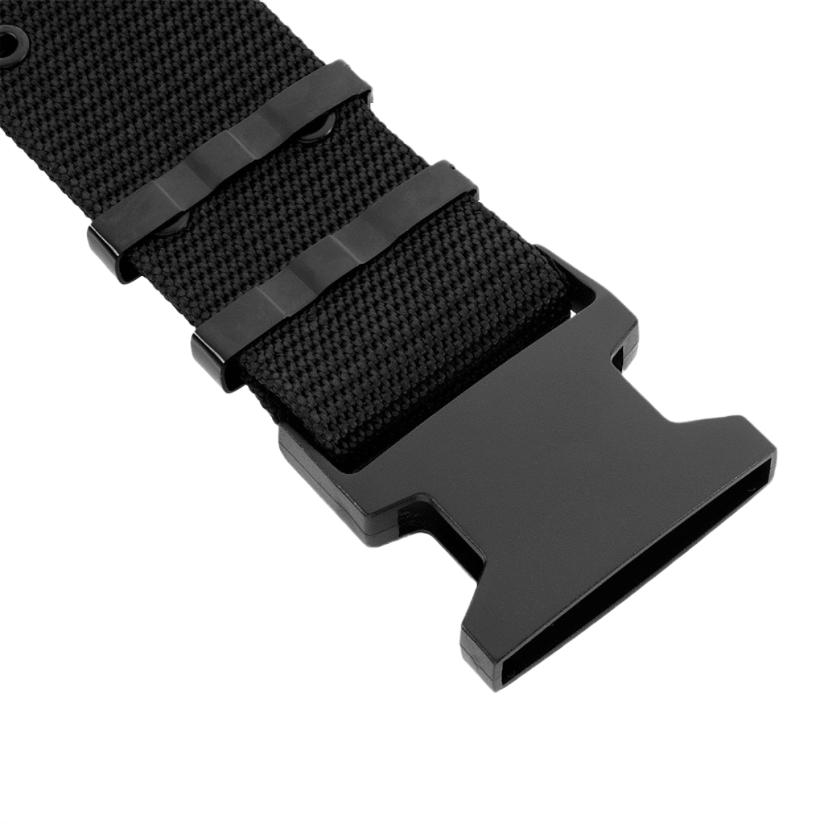 M-Tac Pistolbælte med plastikspænde, nylonmateriale, inspireret af BSS/A.L.I.C.E.-systemet, ideelt til taktisk brug, bredde 5,5 cm