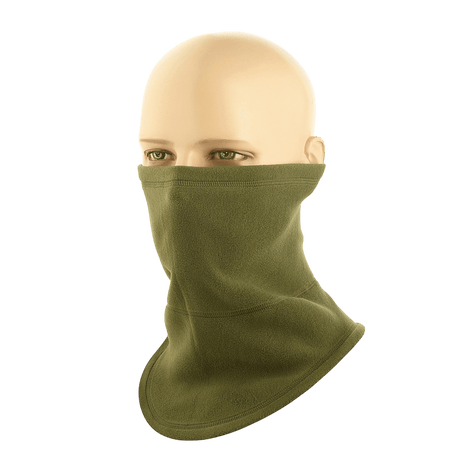 M-Tac Polartec Anatomic Tube Scarf på mannequin, multifunktionelt varmt tørklæde i Polartec fleece, beskytter mod kulde og vind