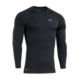 M-Tac Level I Polartec Thermal Shirt i sort, ideel som baselayer til vinter, lavet af Power Dry® materiale for termoregulering og komfort.