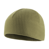 M-Tac Rip-Stop Fleece Hjelmliner i grøn, slidstærkt anti-pilling fleece, ideel til koldt vejr og udendørs brug under hjelm.