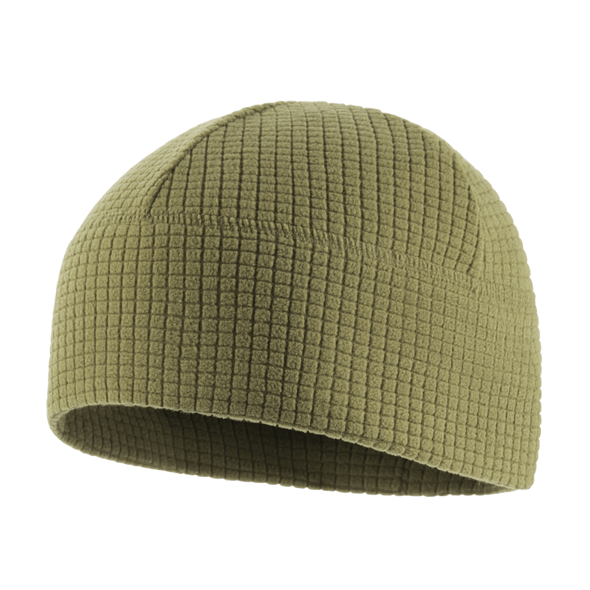 M-Tac Rip-Stop Fleece Hjelmliner i grøn, slidstærkt anti-pilling fleece, ideel til koldt vejr og udendørs brug under hjelm.