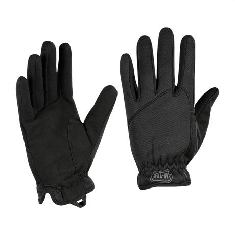 M-Tac Handsker Scout Tactical Mk.2 med syntetisk læder, elastiske manchetter, hurtigttørrende design for holdbarhed og beskyttelse.