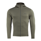 M-Tac Shadow Polartec Fleece Sweatshirt i slidstærkt Power Stretch Pro materiale med lav profil hætte til optimal varme og komfort.