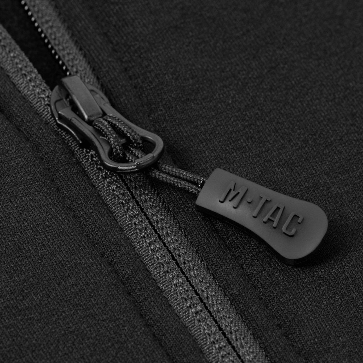 M-Tac Shadow Polartec Fleece Sweatshirt lynlåsdetalje