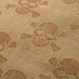 M-Tac Shemagh Tørklæde Pirate Skull med dødningehovedmønster, 100% bomuld, beskytter mod sol og sand, måler 105 x 105 cm