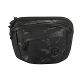 M-Tac Sphaera Hex Hardsling Bag Large Elite i sort camo-design, velegnet til udendørs og taktisk brug.