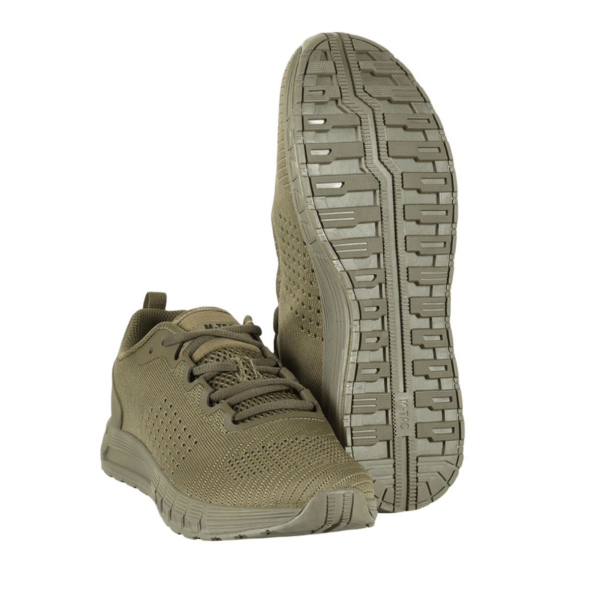 M-Tac Summer Light Sneakers - taktiske sommersko med let design og holdbart EVA-gummi sål mønster for optimalt greb og komfort.