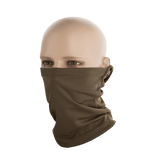 M-Tac Sweating Ninja-Balaclava i brun polyester beskytter mod støv og holder huden tør under udendørs aktiviteter.