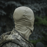 M-Tac Sweater-Ninja-Balaclava Premium til udendørs aktiviteter, fremstillet af Polartec® Power Dry, bæres under hjelm for komfort.