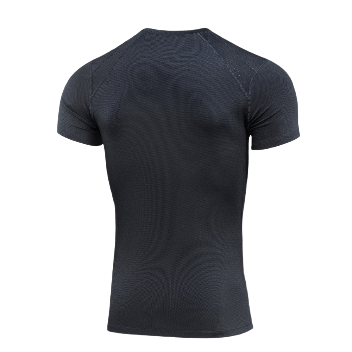 M-Tac T-Shirt Sweat-Wicking Athletic Gen.II i sort, svedtransporterende materiale, ideel til træning og dagligt brug. 100% polyester.