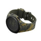 M-Tac Tactical Ur 2166 i camouflage med kompas og LED-baggrundsbelysning, ideel til outdoor og taktisk brug, holdbar ABS-plast.