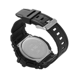 M-Tac Tactical Ur med Kompas 2233 set bagfra, armbåndsur med holdbar ABS-plastkasse og stålbagcover, vandafvisende med batteri kode CR2032