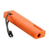 M-Tac Tændstål i orange, et essentielt campingværktøj med 8 mm stål-tænder og magnesiumlegering, producerer gnistre ved 3000 °C.