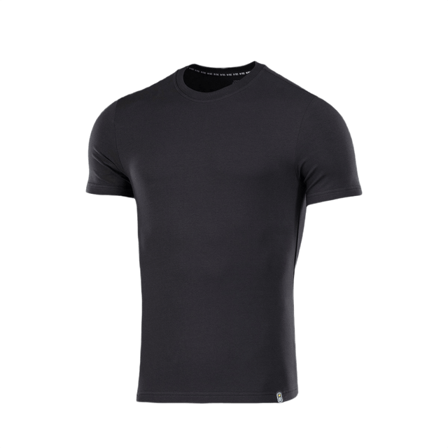 M-Tac T-shirt 93/7 i sort, komfortabel og holdbar, lavet af 93% bomuld og 7% elastan, ideel til hverdag og aktiv brug